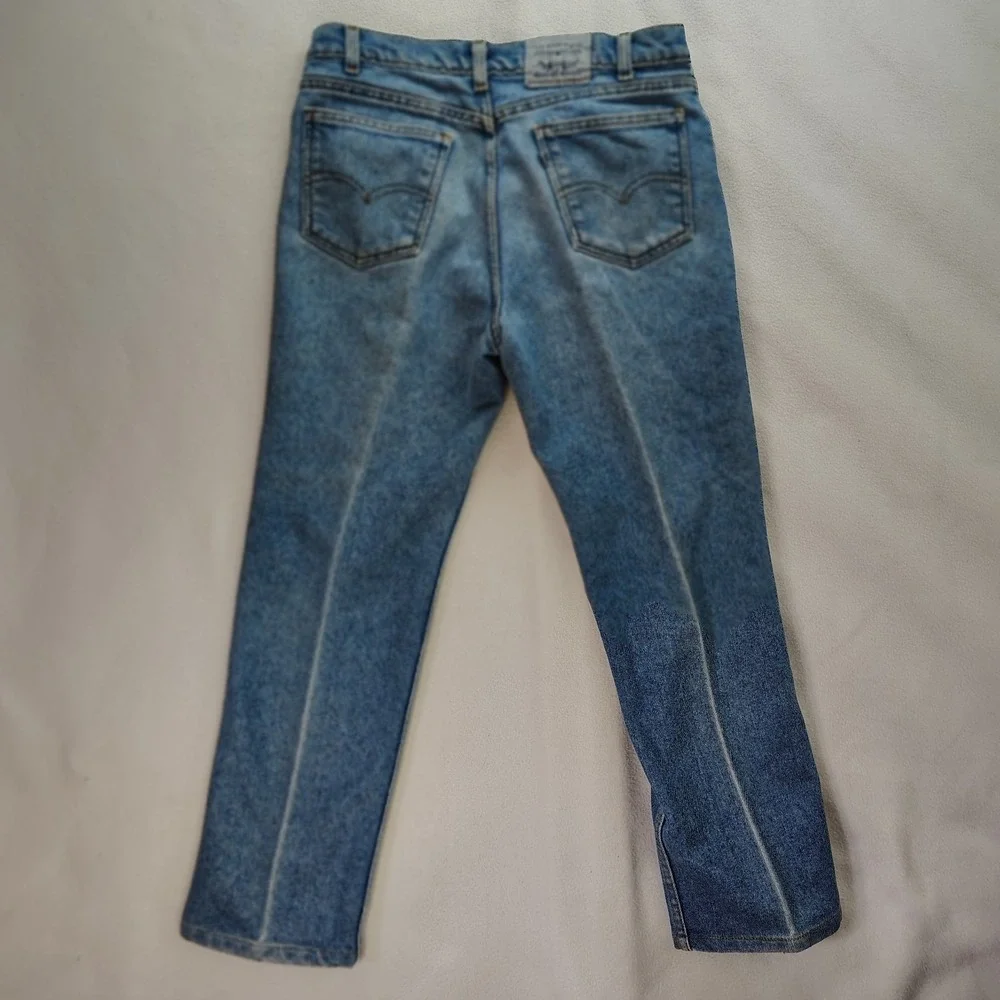 Vintage 80s Levis 530 Mens 34x29* Relaxed Fit Denim Jeans Pants Blue Made in USA